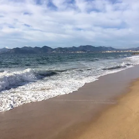 Апартаменты Cosy Calme Central-terrasse Proche Palais Канны